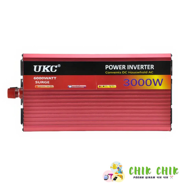 Перетворювач AC/DC AR 3000W 12V