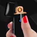 Запальничка спіральна USB ZGP ABS mix color