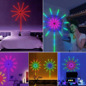 Світлодіодна стрічка феєрверків 180 LED 28 Kit BT APP діаметр 1 м SF-9