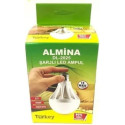 Аварійна акумуляторна лампочка Almina DL-2025 LED 15 Вт