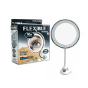 Гнучке дзеркало на присоску з LED-підсвіткою Ultra Flexible mirror зі збільшенням 10Х
