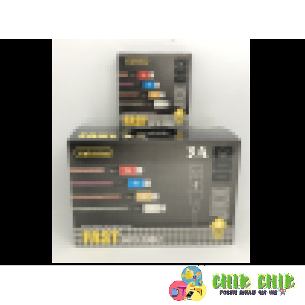 Кабель JKX-003 iPhone 1м 3A FAST (УПАКОВКА 12 штук)