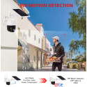 Камера видеонаблюдения  tp8 v380 pro solar wifi with battery