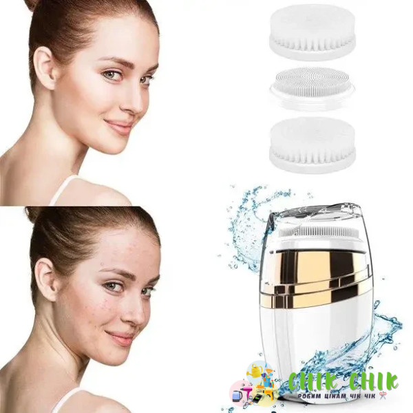 Щітка для обличчя Sonis Facial Cleansing Brush LT-606 з насадками