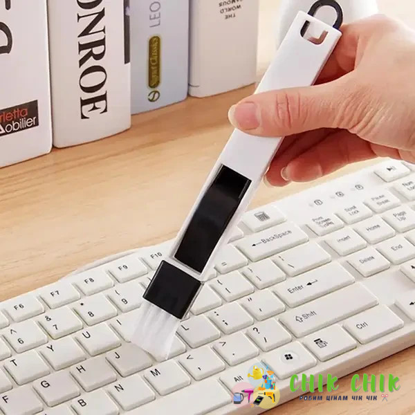 Багатоцільова щітка пензлик для очищення 3 в 1 GROOVED brush