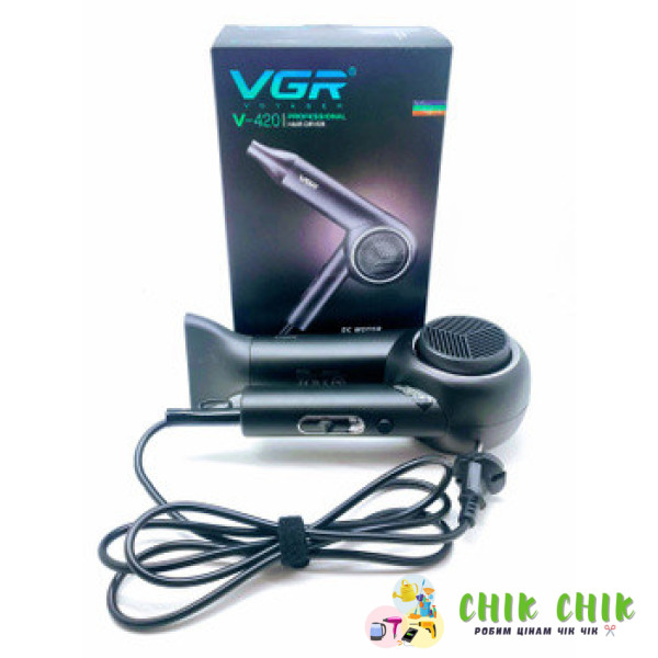 Складний фен для волосся VGR V-420