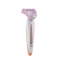 Електробритва жіноча для сухого гоління водонепроникна White/Pink DSP 70136
