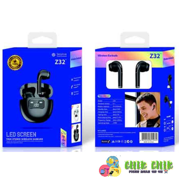 Гарнітура Double з кейсом Bluetooth Wireless Earbuds Z32