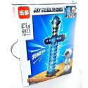 Minecraft лого Меч My World конструктор 1441 деталей