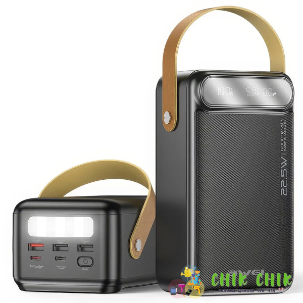 Зовнішній акумулятор Power Bank AWEI P101K 60000 mAh