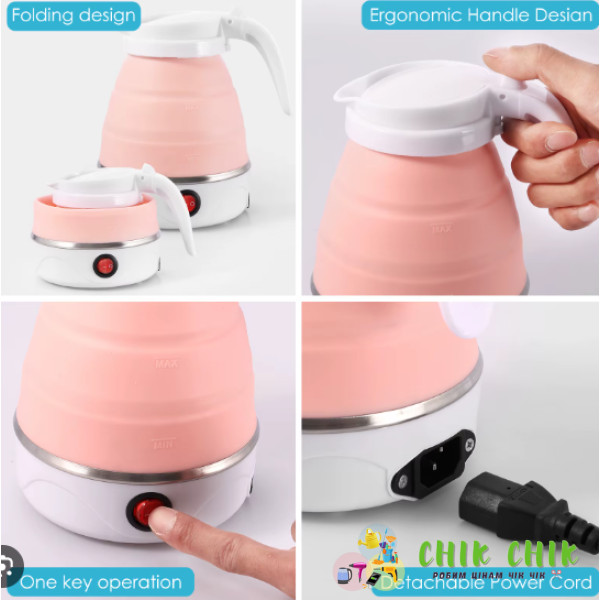 Силіконовий електрочайник Eltctric Kettle 500 мл