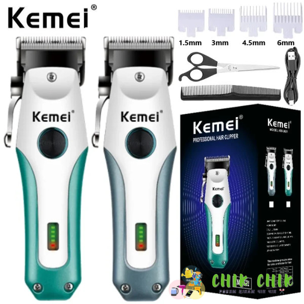 Акумуляторна машинка для стриження волосся Kemei KM-2621