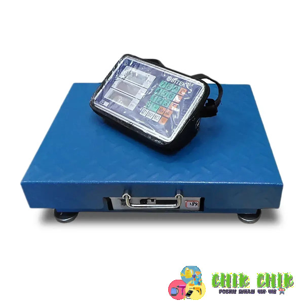 Електронні торговельні ваги WiFi 300 кг 42х52 см 4 В Blue BITEK TCS-R2-300