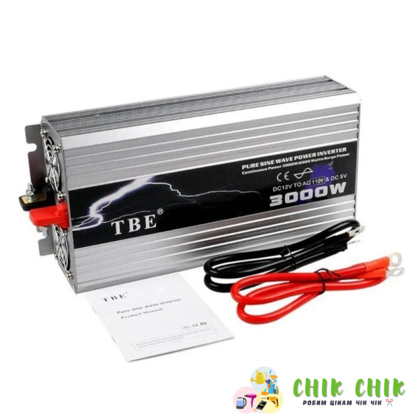 Перетворювач напруги з 12 на 220 3000w
