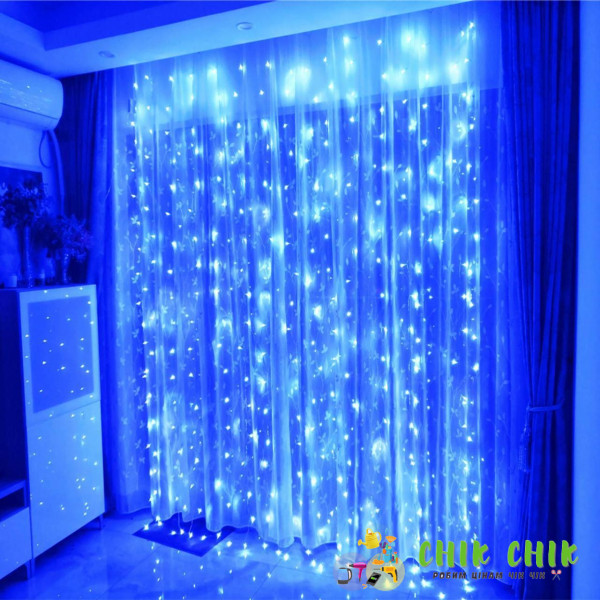 Xmas гірлянда LED (Водоспад 3M*1.5M) 240-B-2 Синій