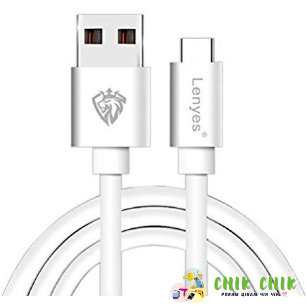 Кабель LENYES LC807 iPhone 1м 2.1A