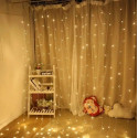 Xmas гірлянда 320 LED (Водоспад 3M*2M) теплий білий