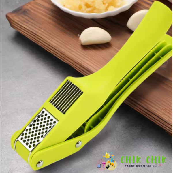 Кухонний прес для часнику 2 в 1 Garlic Slicer