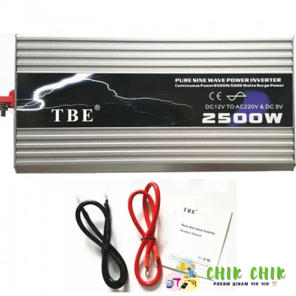 Перетворювач напруги з 12 на 220 2500 W