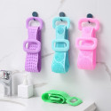 Силіконова щітка для душу Silicon bath towel