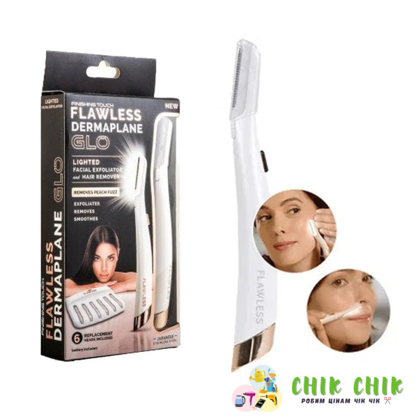 Жіночий тример FLAWLESS DERMAPLANE ST 476