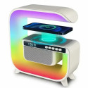 Нічник акумуляторний RGB G3 з бездротовою зарядкою і Bluetooth колонкою