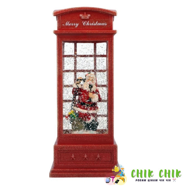 XMAS Новорічний нічник телефонна будка WDL-25002A