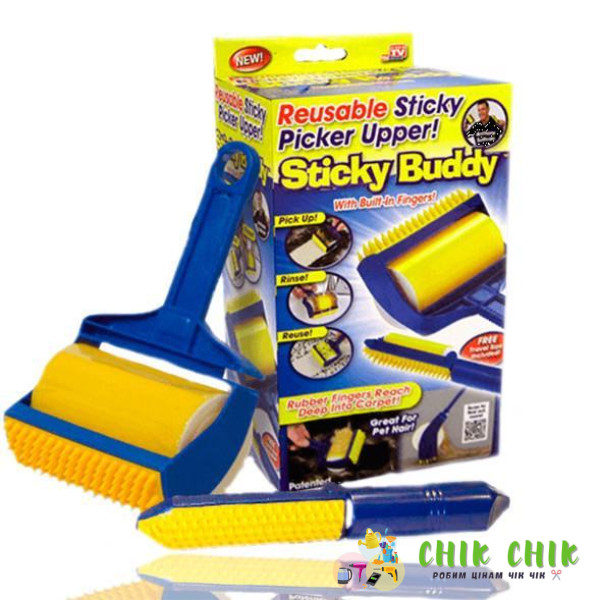 Липкий валик для прибирання MC-1055 STICKY BUDDY