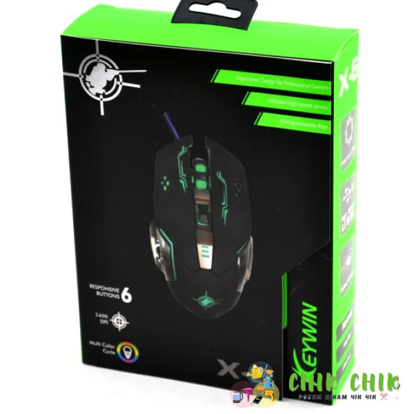 Мышка GAMING MOUSE X6
