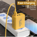 Адаптер для заряджання USB і 2 TYPE C 65W