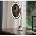 Гнучке дзеркало на присоску з LED-підсвіткою Ultra Flexible mirror зі збільшенням 10Х
