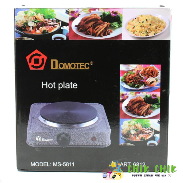 Електропліта Domotec MS 5811 диск 1500W (Настільна)