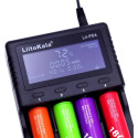 Універсальний зарядний пристрій LiitoKala Lii PD4 АА, ААА, 18650, 26650, 21700 Li-Ion з LCD
