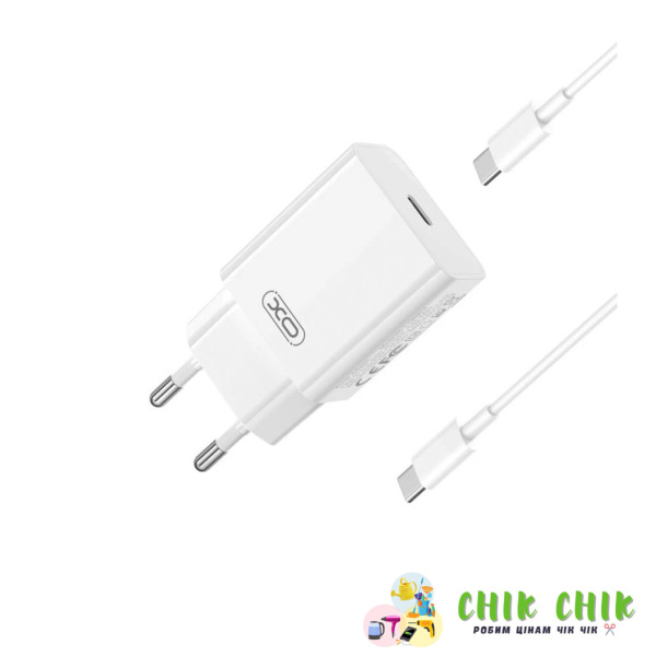 Адаптер для заряджання 20W TYPE-C to TYPE-C