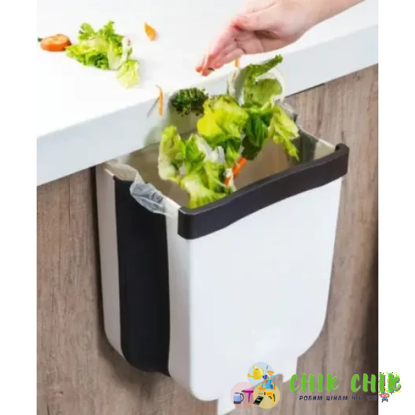 Відро для сміття на двері Foltable Trash Bin