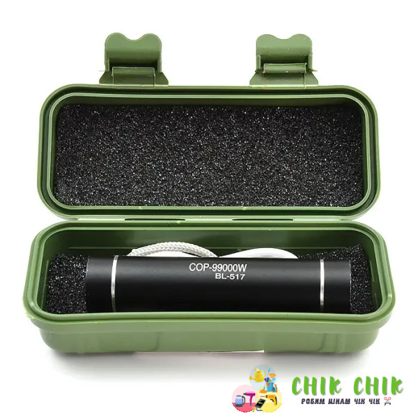 Ліхтарик ручний BL 517 COB usb micro charge