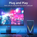 Музичні колонки для комп'ютера 2.0 Е1062 RGB