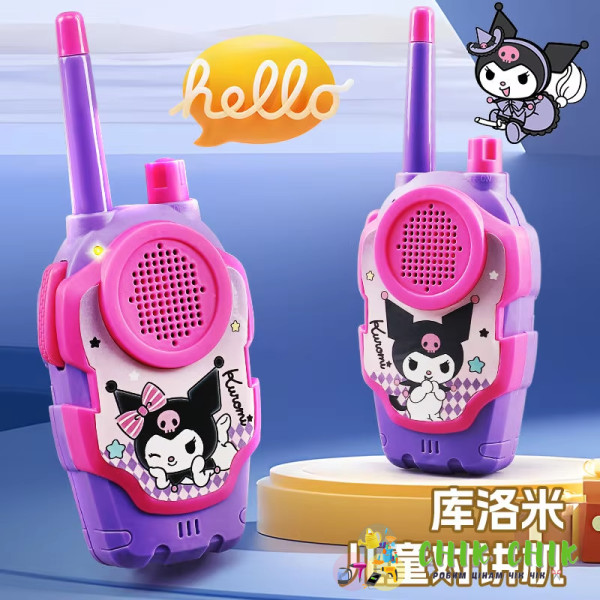 Дитяча бездротова рація 2 шт Kawaii Sanrio