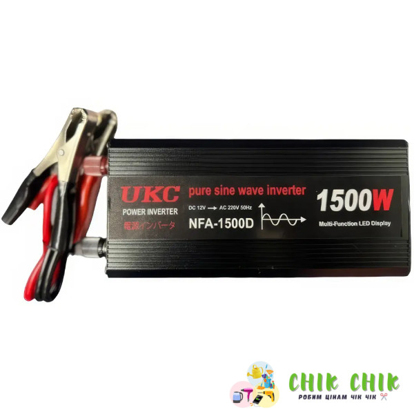 Перетворювач синусоїда AC/DC sine 1500 W 12 V