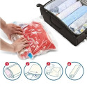 Вакуумні пакети для пакування та зберігання одягу VACUUM BAG 80*110 ( ціна за паковання)