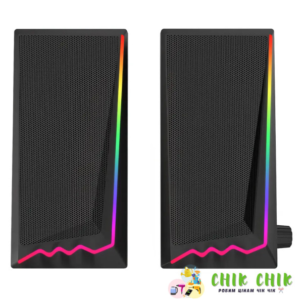 Музичні колонки для комп'ютера 2.0 E1064 RGB