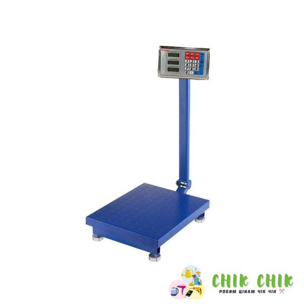 Ваги ACS 600kg 45*60 Fold Domotec 6V + залізна голова