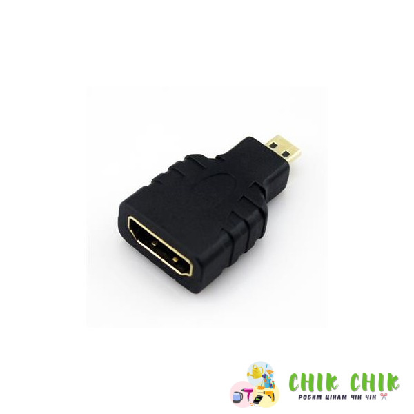 Перехідник HDMI F/micro HDMI M