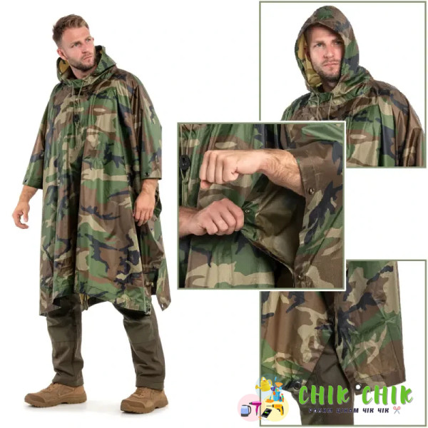 Дощовик Raincoat камуфляж AND -1