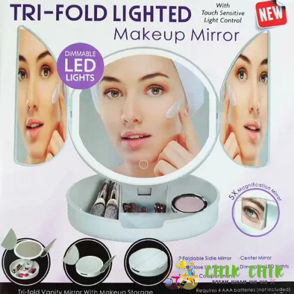 Дзеркало для макіяжу настільне 5*3 mirror