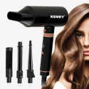 Фен для волосся Kemei KM-9203 4 насадки