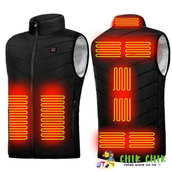 Жилетка з підігрівом XL10 XXL25 XXXL15