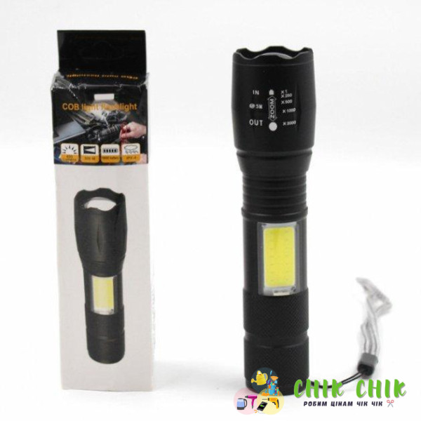 Ліхтарик ручний BL 19 T6 usb micro