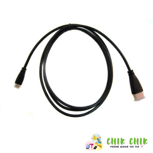Кабель відео HDMI-micro HDMI 1.5м
