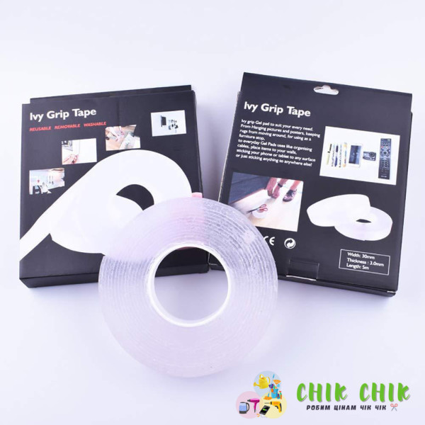 Багаторазова кріпильна стрічка Ivy Grip Tape 3m